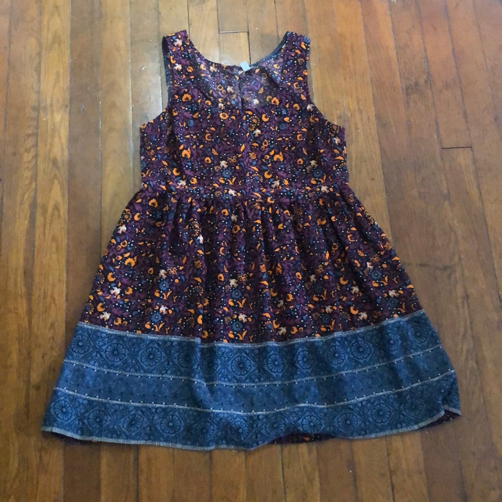 Floral mini dress